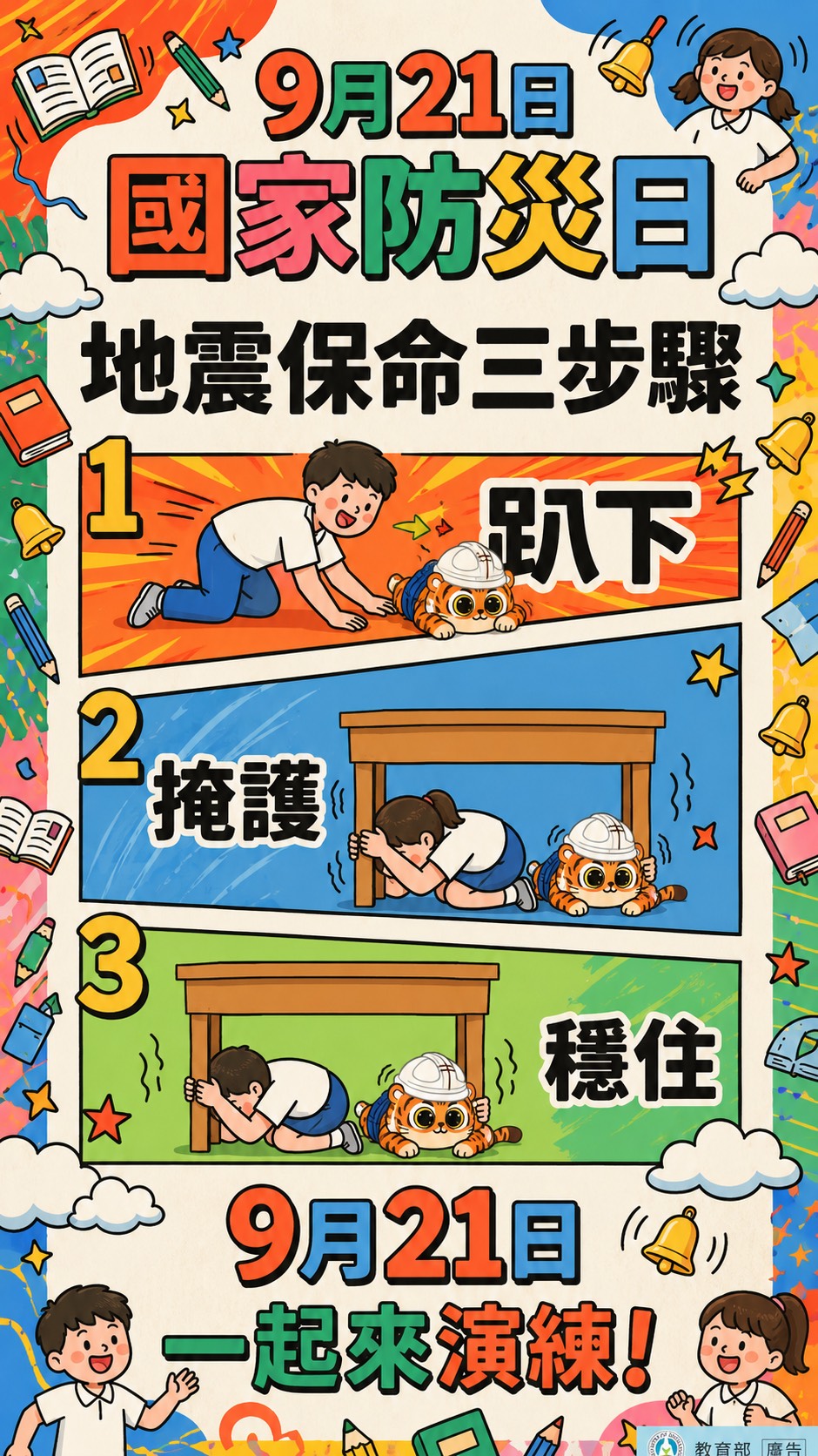 9月21日國家防災日另開新視窗